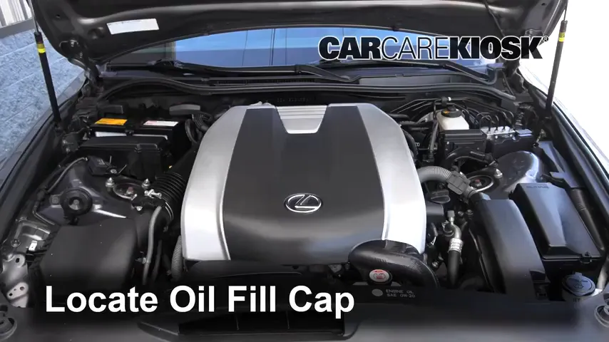 2018 Lexus IS300 3.5L V6 Aceite Agregar aceite